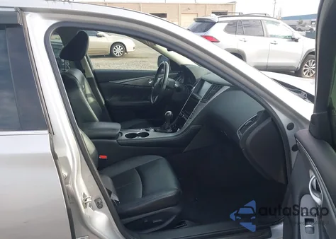 2014 Infiniti Q50 Premium z USA, uszkodzony, nr VIN JN1BV7AP3EM685578